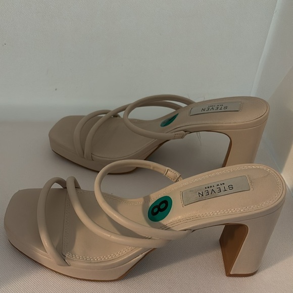 NWT Steven New York sandal platform heel - size 8 - Picture 2 of 8
